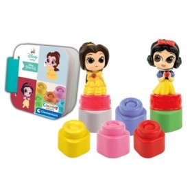 Disney Soft Clemmy set joaca cu cuburi moi Alba ca Zapada si Belle